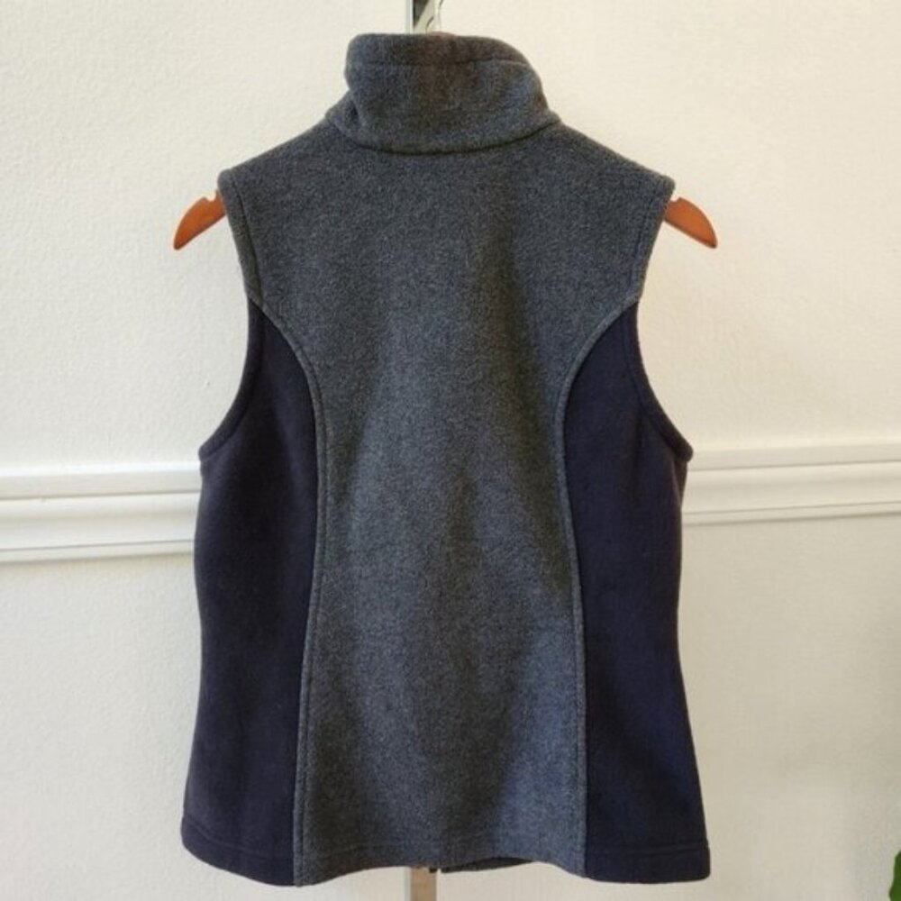 Columbia Women's grey/black Fleece Vest size Small - Picture 11 of 11